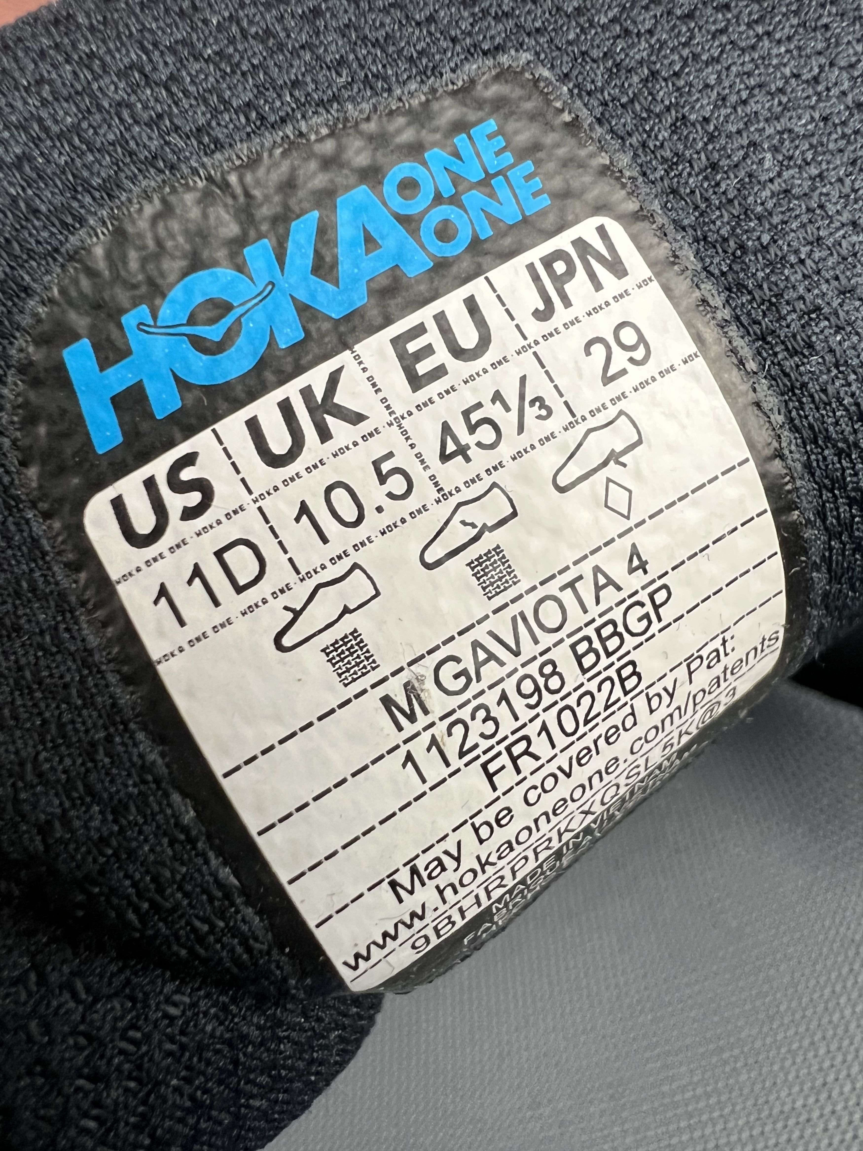 Hoka 11D Hoka One One Gaviota 4 Running Shoes Walking Gym Size US 11 / EU 44 - 8 Thumbnail