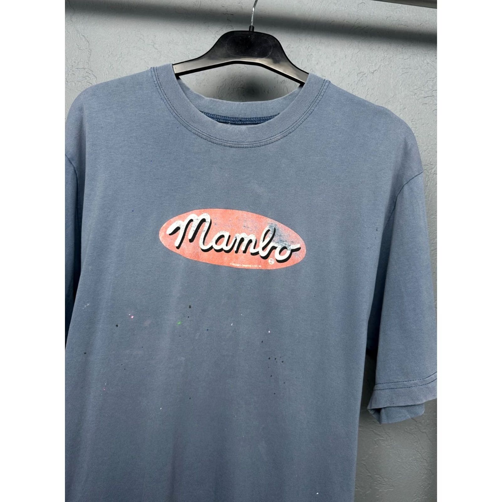 Mambo VINTAGE Mambo Shirt Mens L Distressed Size Size US L / EU 52-54 / 3 - 7 Thumbnail