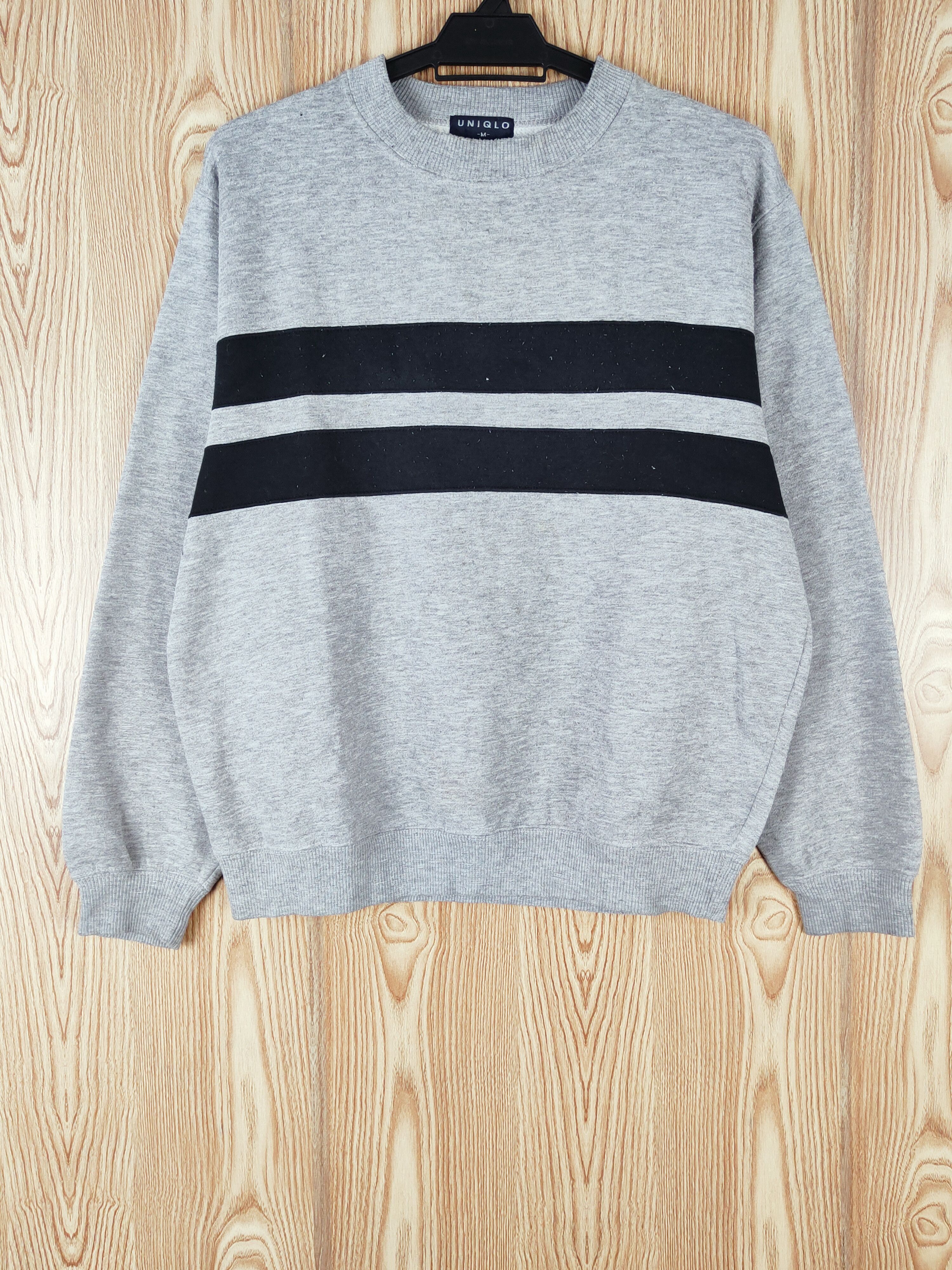 Uniqlo × Vintage Vintage & Rare design by Uniqlo Gray Sweatshirts Size US M / EU 48-50 / 2 - 1 Thumbnail
