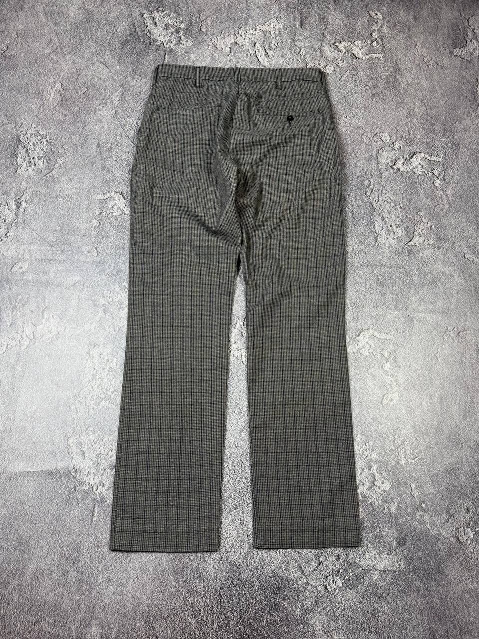 Levi's Levi's Sta-Prest Grey Check Casual Chino Pants Size US 32 / EU 48 - 4 Thumbnail