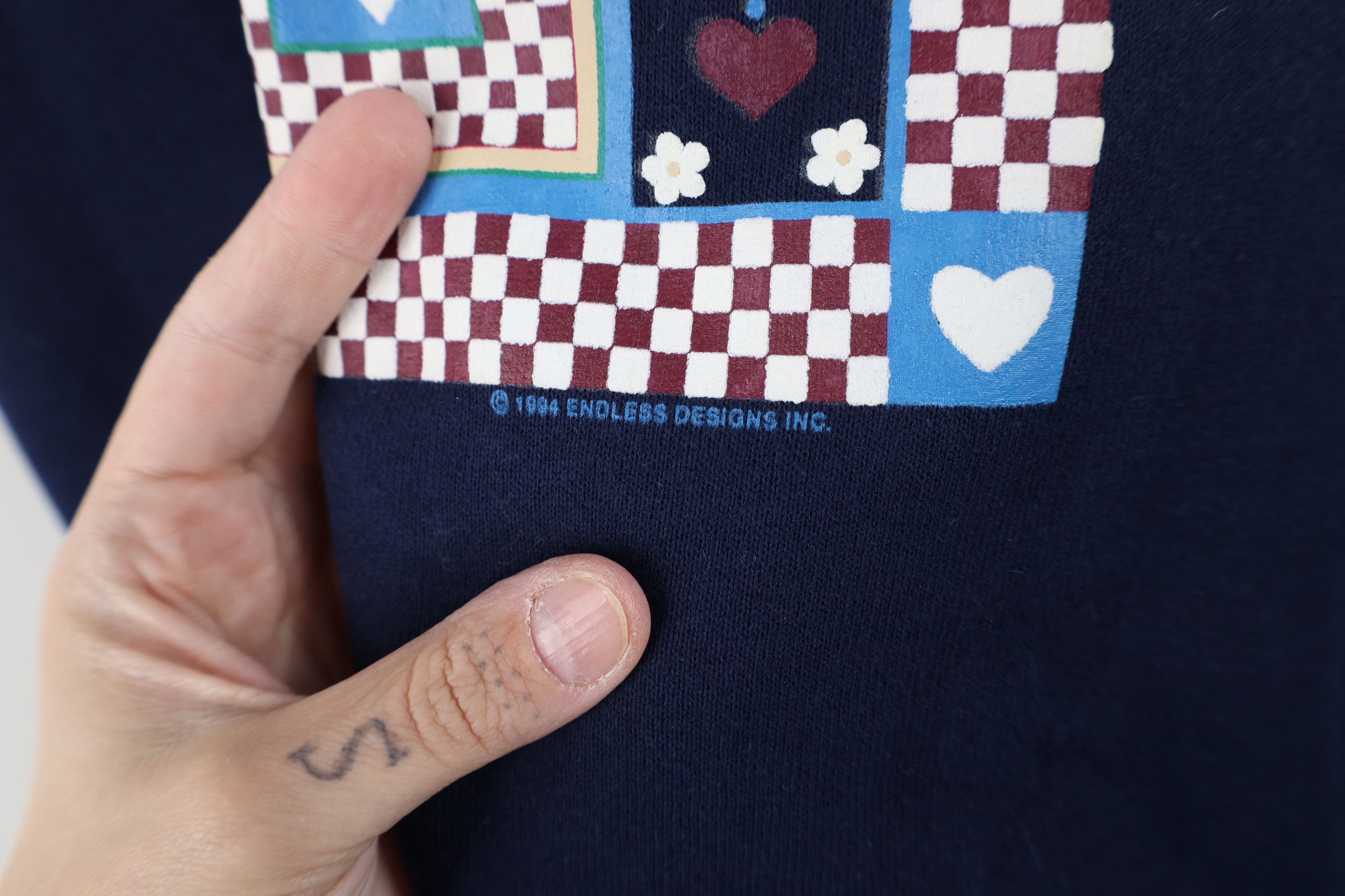Vintage Deadstock Vintage 90s Streetwear Farmhouse Sweatshirt USA Size L / US 10 / IT 46 - 5 Thumbnail