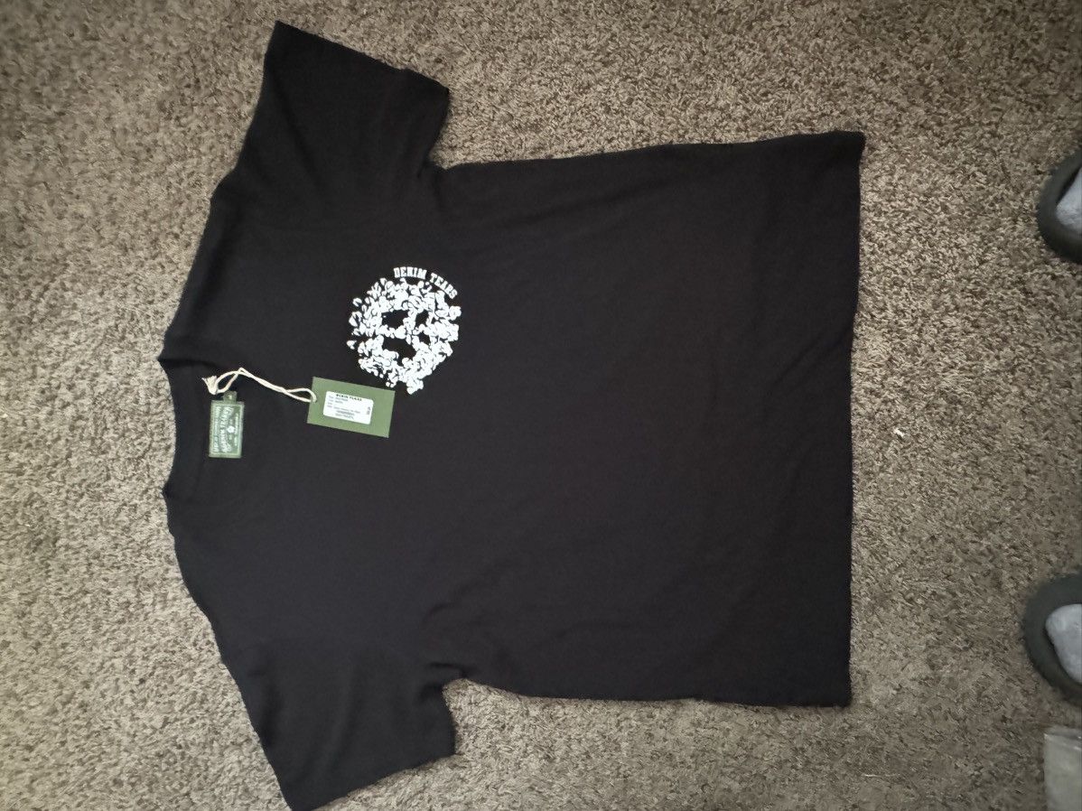 DENIM TEARS Black Denim Tears University Tee Size US L / EU 52-54 / 3 - 7 Thumbnail