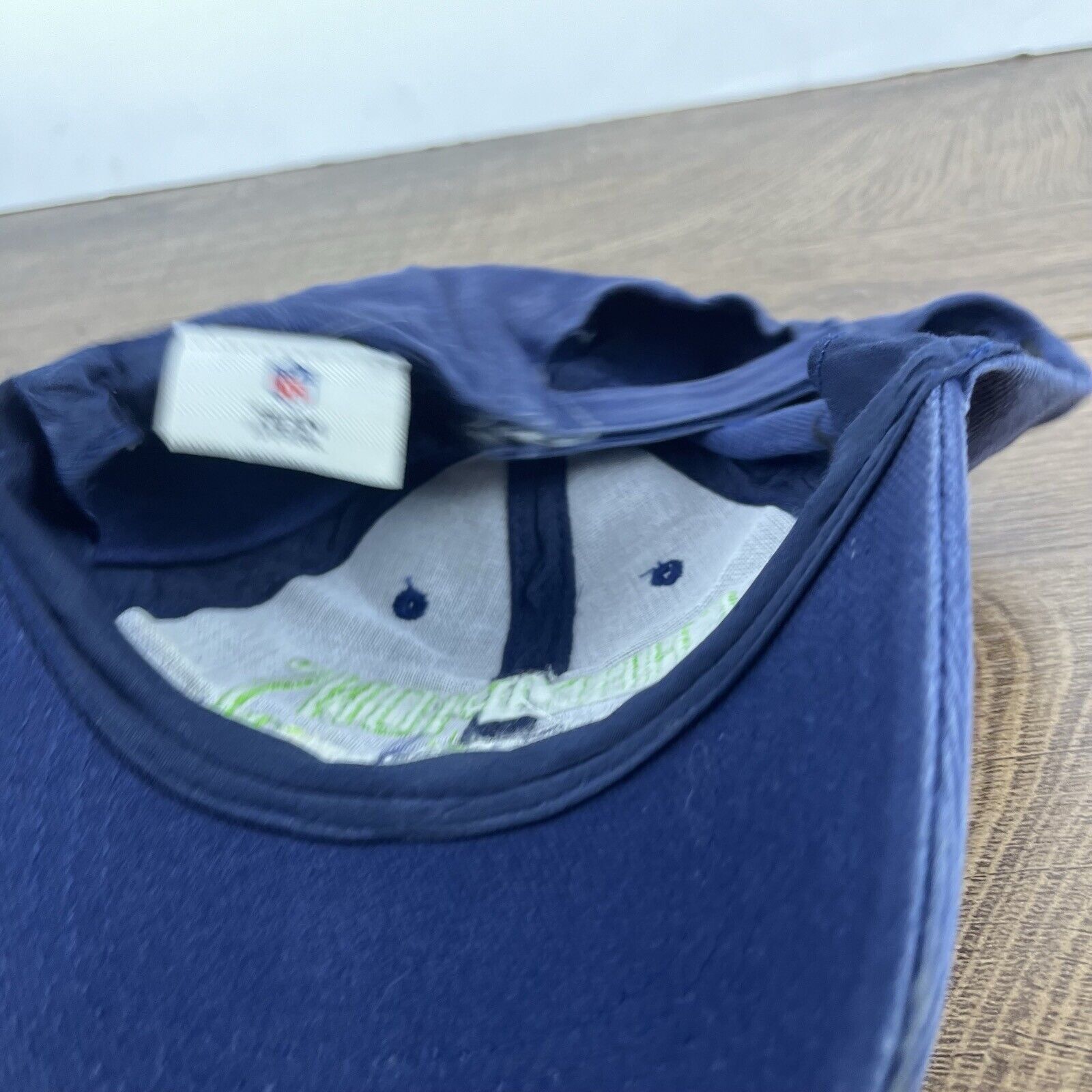 Other Seattle Seahawks Hat 2013 NFC Champions Blue Cap Adjustable Size ONE SIZE - 12 Thumbnail