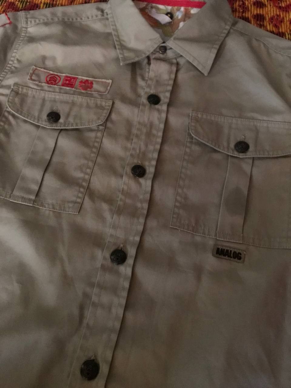 Analog × Burton × Hiroshi Fujiwara Analog Design Unlikely Future Military Style Shirt Size US S / EU 44-46 / 1 - 2 Thumbnail