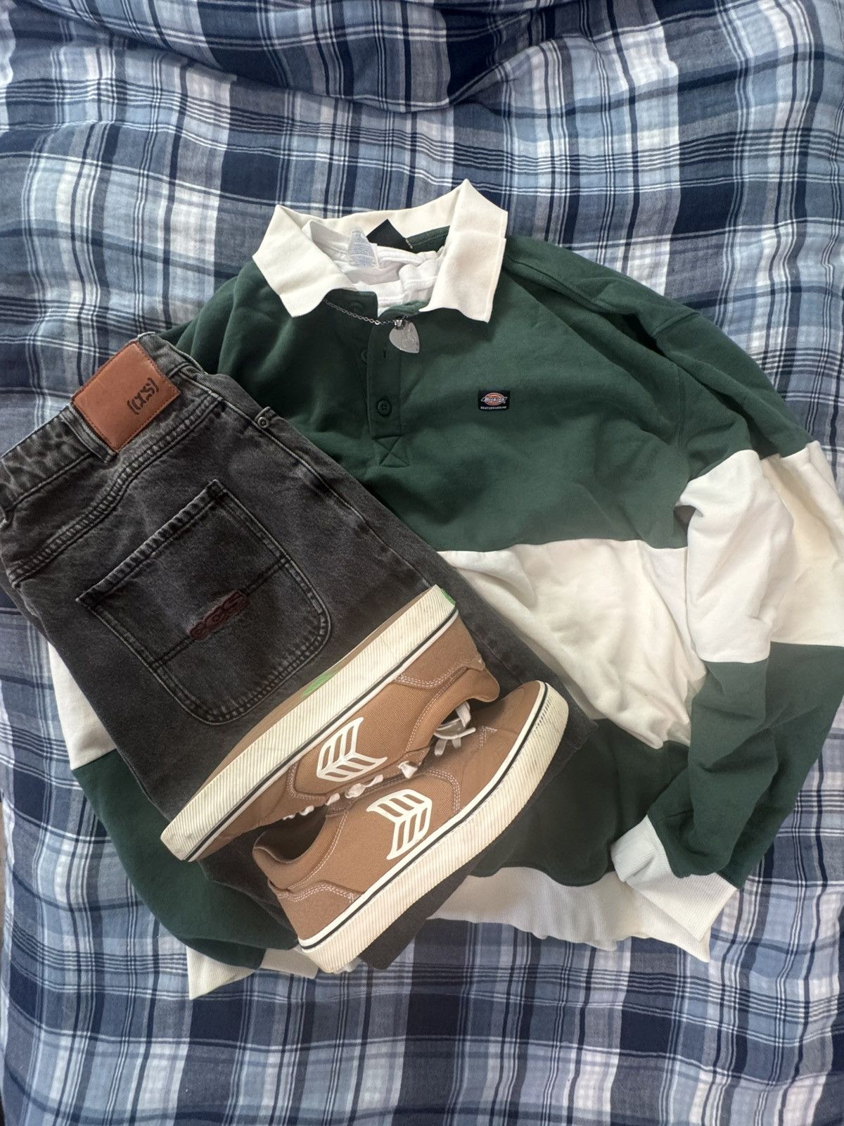 Dickies Dickies Skateboarding Rugby Sweatshirt Size US XL / EU 56 / 4 - 1 Thumbnail