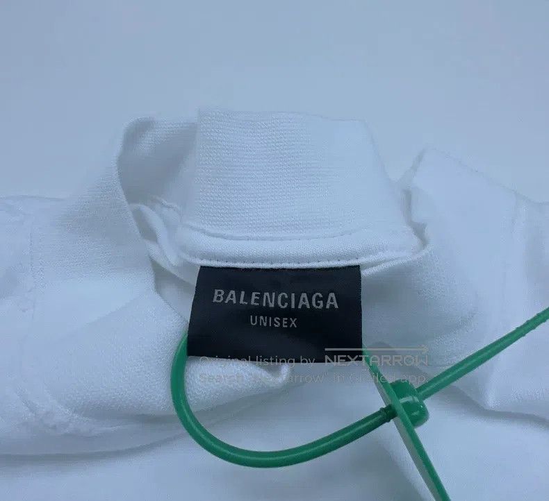 Other Balenciaga Letter Logo Print Round Neck Short Sleeve Size US XL / EU 56 / 4 - 3 Thumbnail