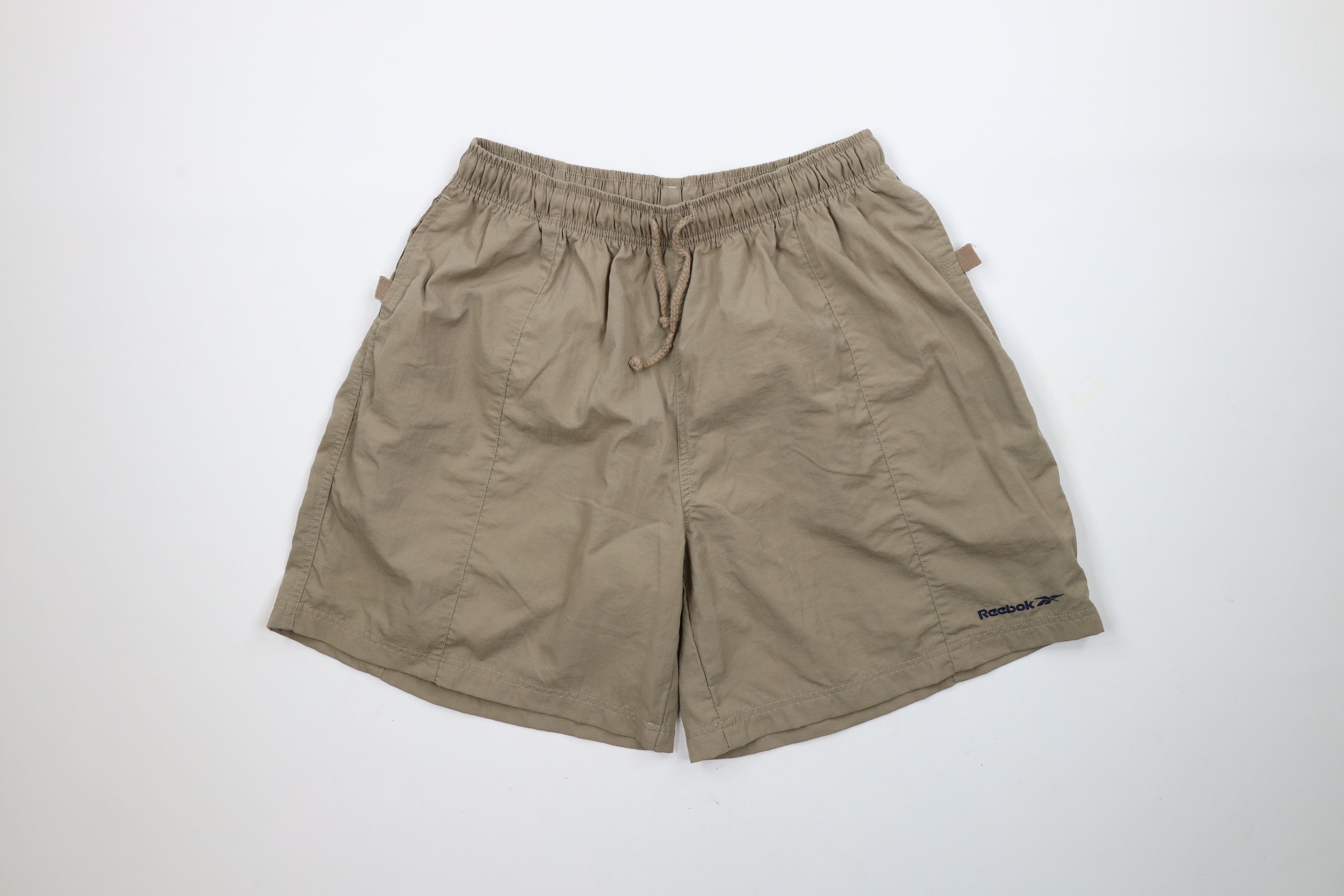Reebok × Vintage Vintage 90s Reebok Out Ripstop Above Knee Shorts Baggies Size US 34 / EU 50 - 1 Thumbnail