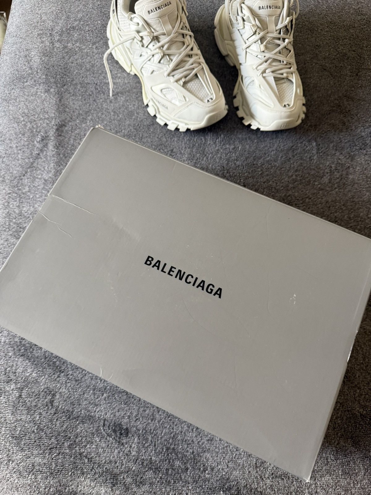 Balenciaga Balenciaga Track white Size US 10 / EU 43 - 9 Thumbnail