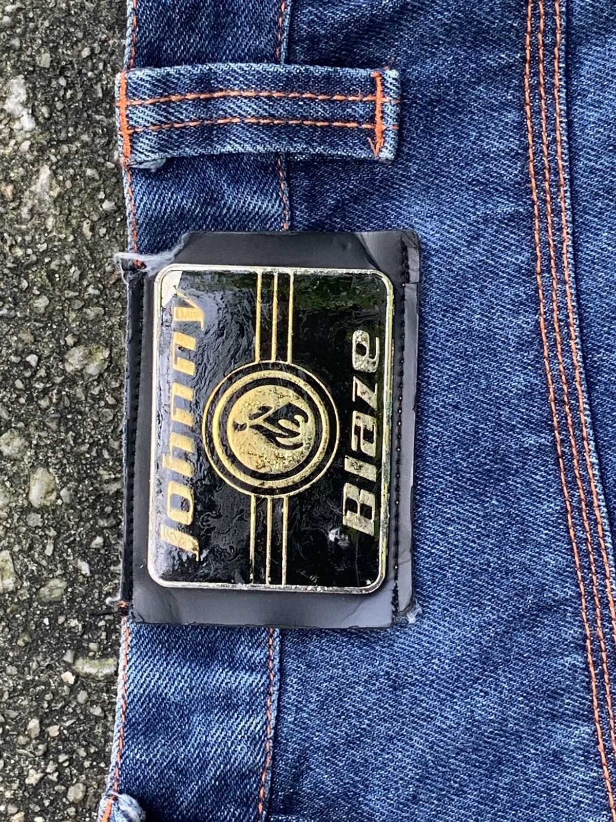 Vintage Vintage Johnny Blaze Baggy Denim Jeans Size US 29 - 13 Thumbnail