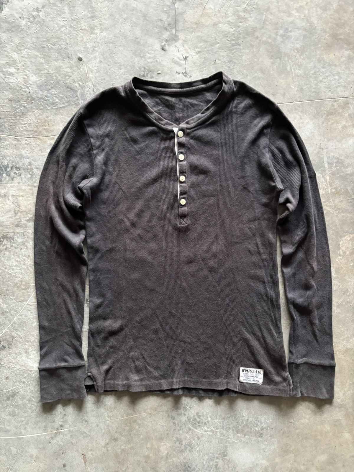 Designer × Japanese Brand × Wacko Maria WACKO MARIA japanese faded longsleeve mary shirt knit style Size US S / EU 44-46 / 1 - 1 Thumbnail