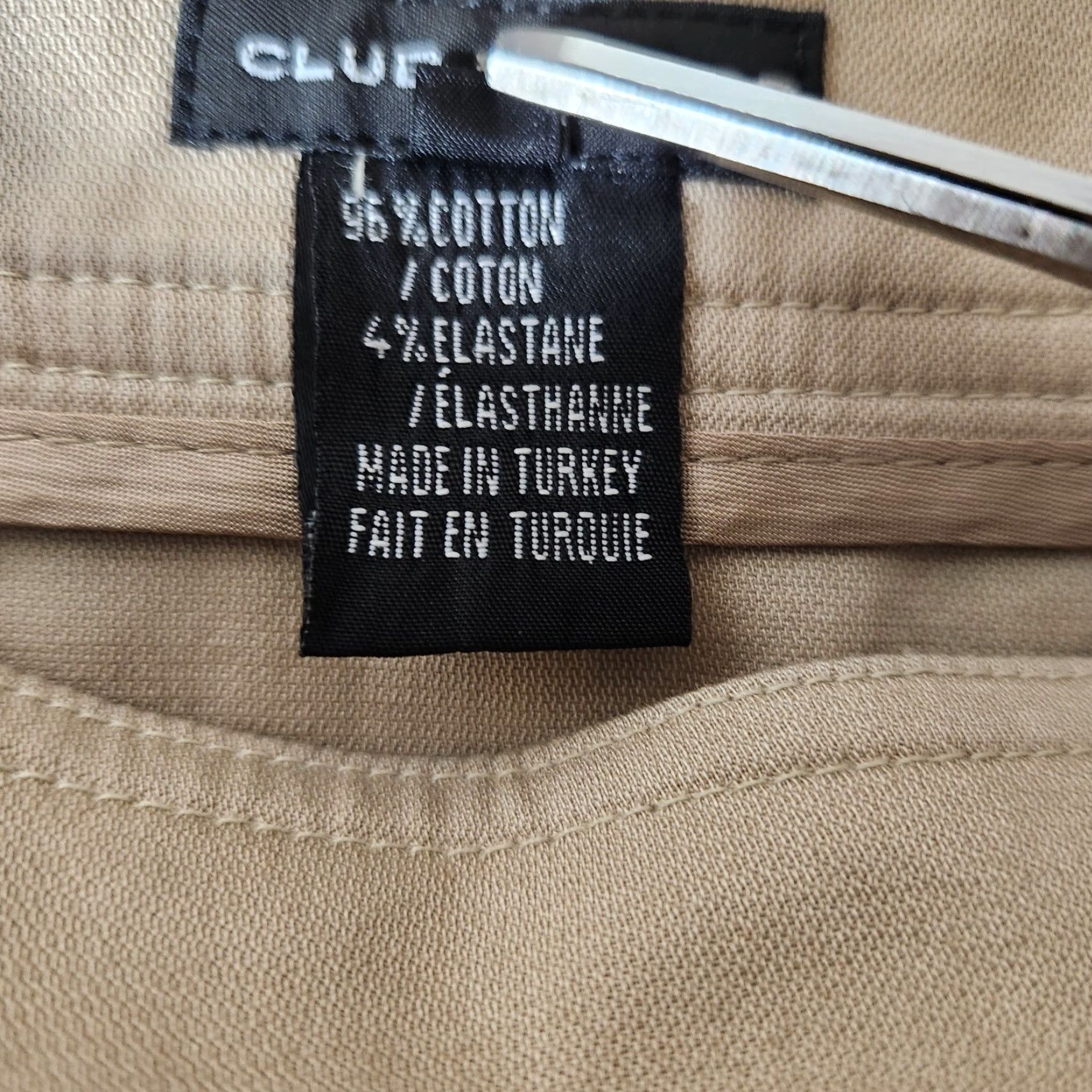Club Monaco Club Monaco Womens Skirt Size 4 Khaki Beige Flounce Trumpet Size 27" / US 4 / IT 40 - 6 Thumbnail