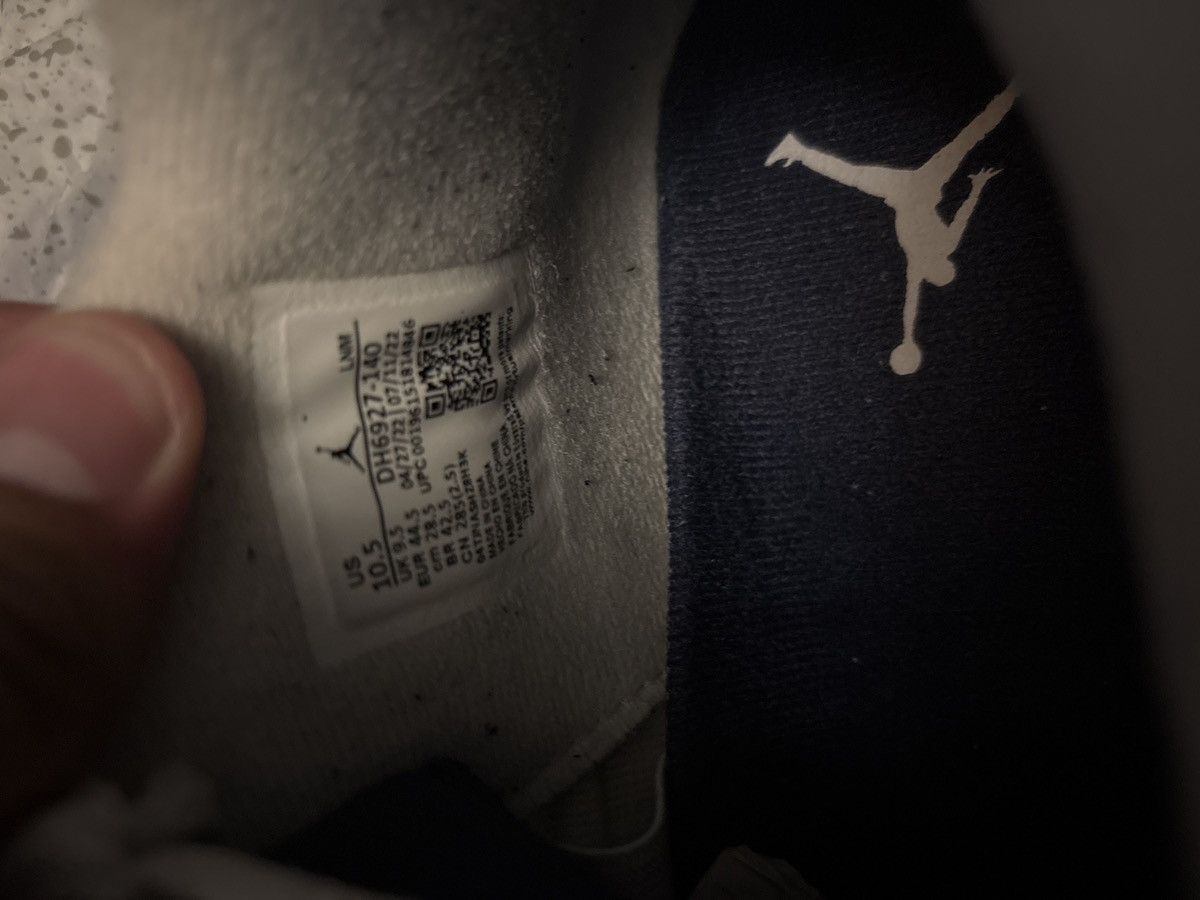 Jordan Brand Midnight Navy Air Jordan 4 Size US 10.5 / EU 43-44 - 10 Thumbnail