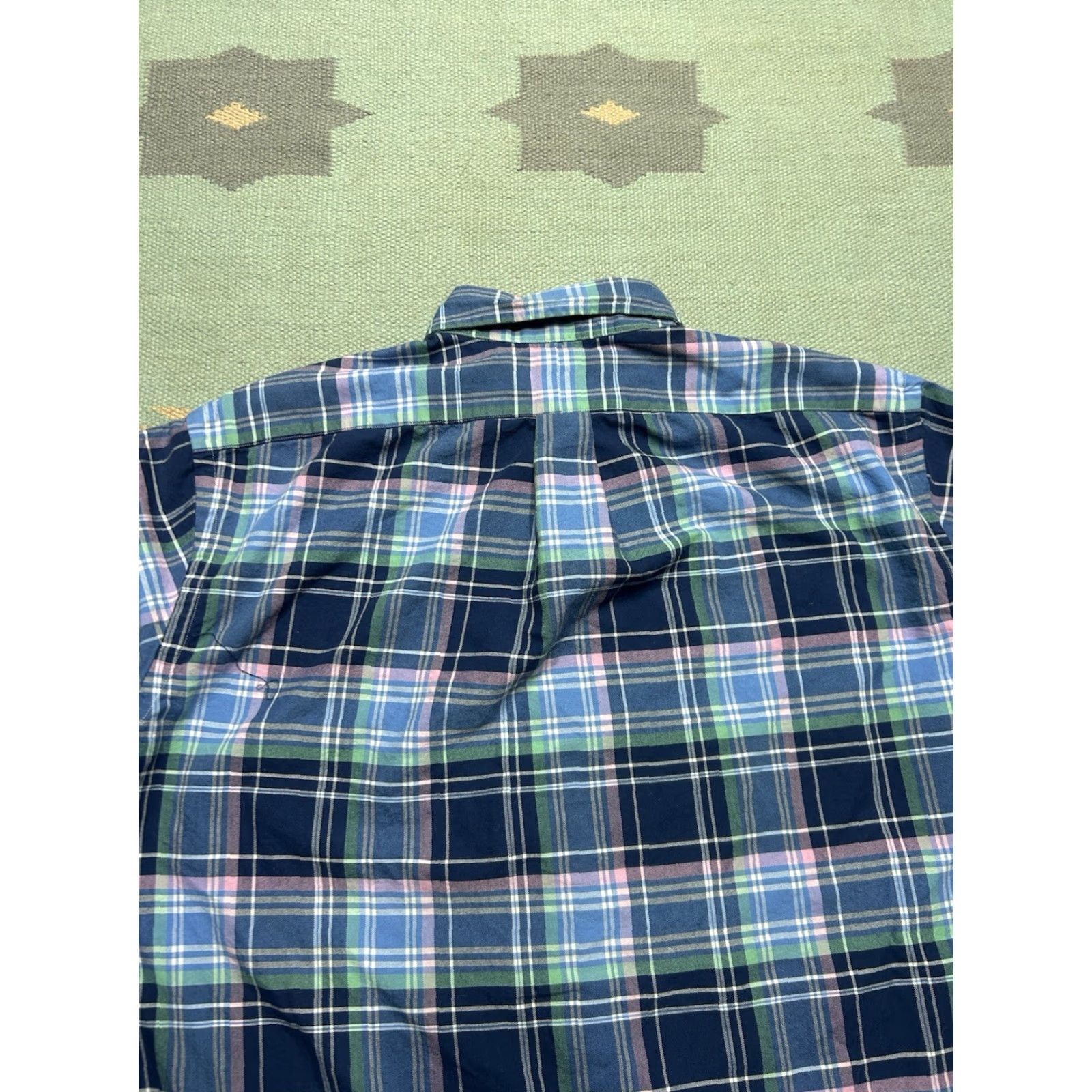 Ralph Lauren Ralph Lauren classic fit dress shirt long sleeve plaid button cotton men’s XL Shirt Mens XL Multicolor Plaid Button-Up Size 46R - 7 Thumbnail