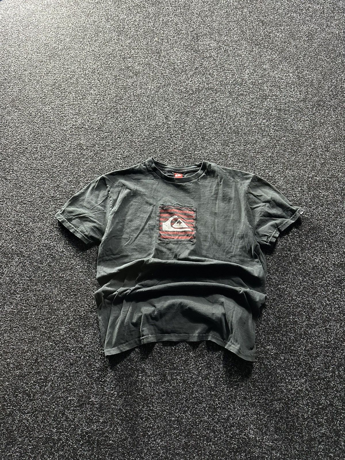 Quiksilver × Vintage 🚨Vintage 90s Big Logo QUIKSILVER BOXY LOGO SHORT sleeve Y2K Size US M / EU 48-50 / 2 - 1 Thumbnail