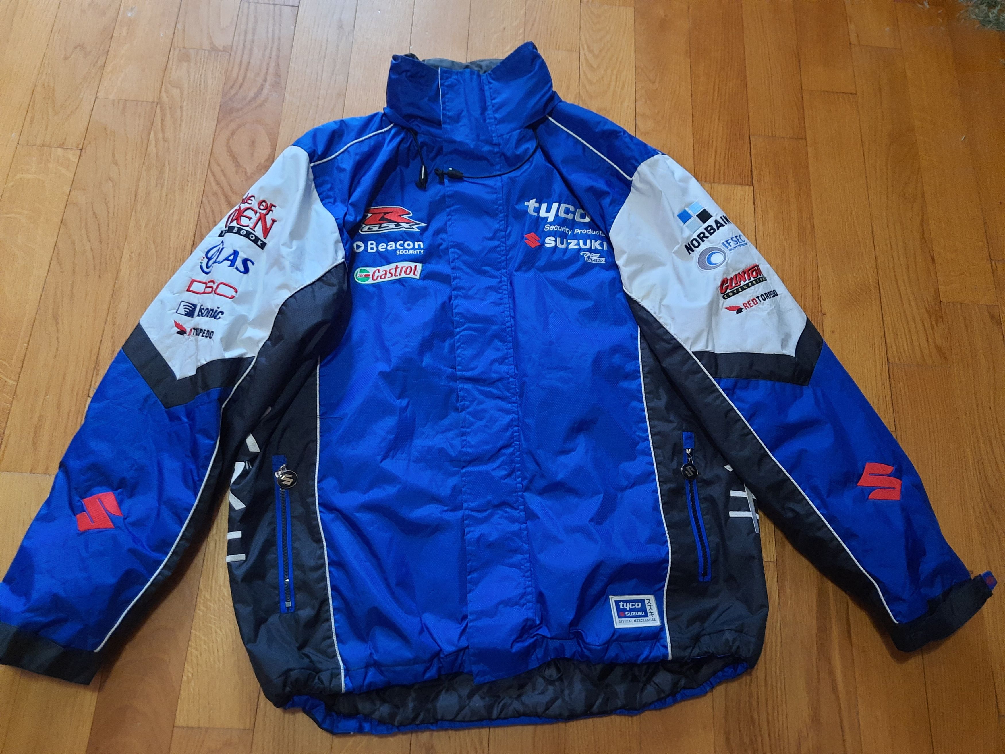 Japanese Brand Suzuki Moto Racing Lights Vintage Jacket Size US L / EU 52-54 / 3 - 16 Thumbnail