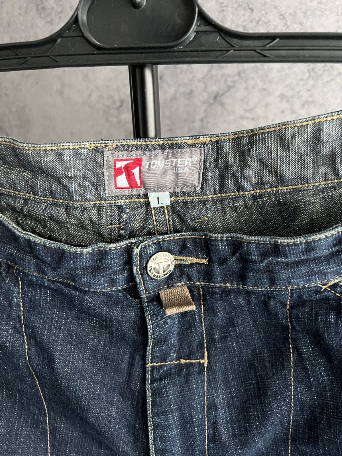 Vintage Vintage Tomster USA Workers Jeans Y2K Denim Pants 1990s Size US 34 / EU 50 - 7 Thumbnail