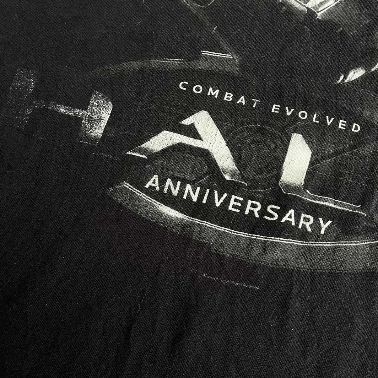 Nintendo × Playstation Halo 2011 Combat Evolved Anniversary Xbox Game Promo Tee Size US XL / EU 56 / 4 - 6 Thumbnail