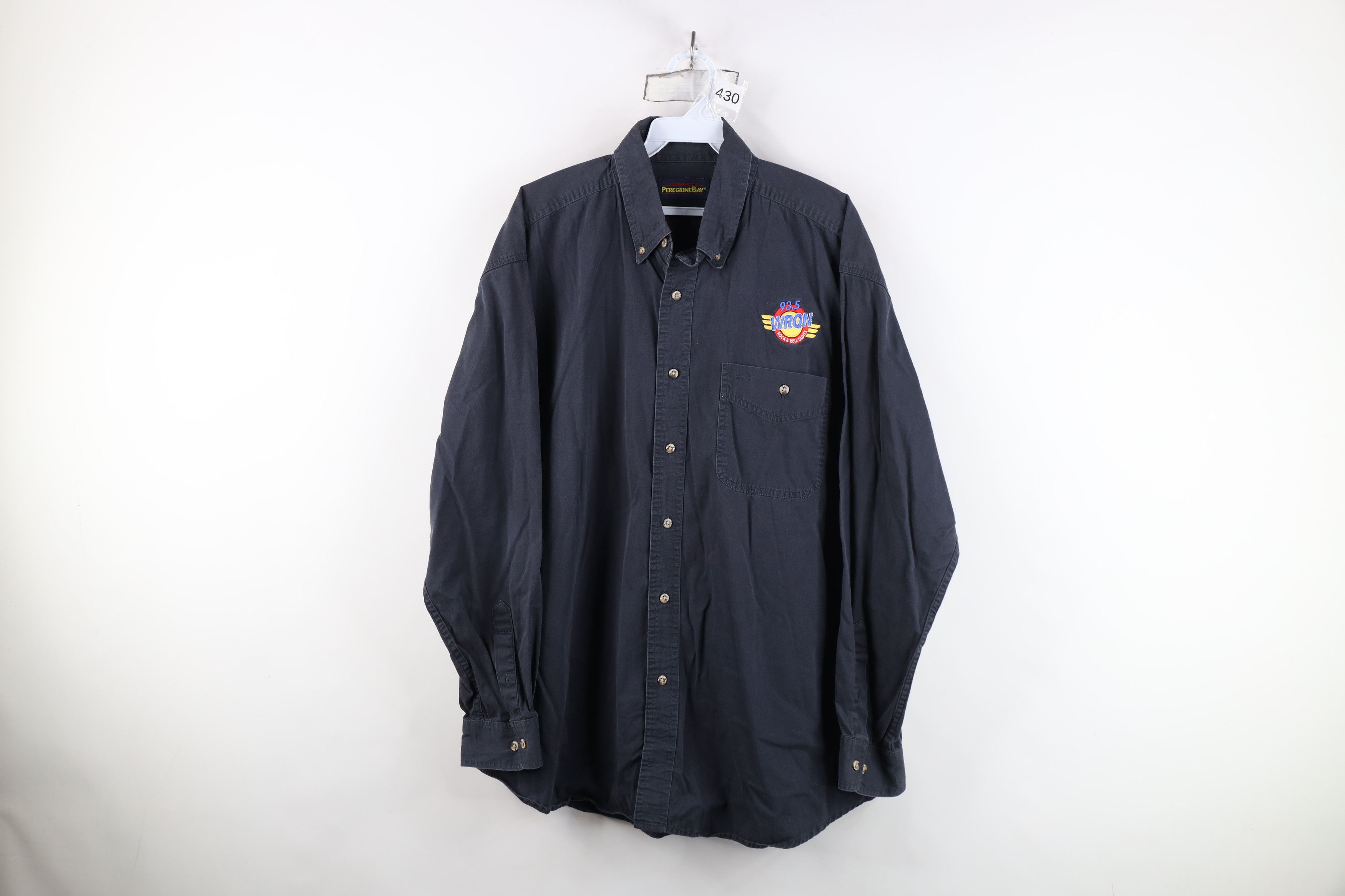 Vintage Vintage 90s Rock and Roll Oldies Radio Button Down Shirt Size US L / EU 52-54 / 3 - 1 Thumbnail