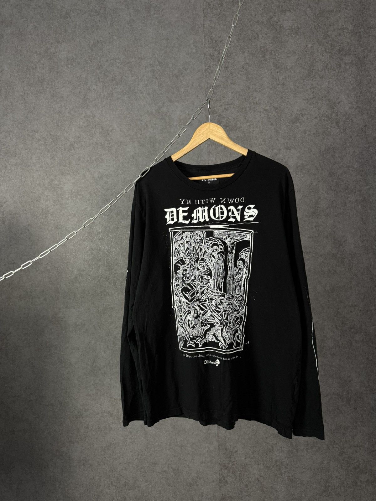 Disturbia Disturbia skulls longsleeve Size US XL / EU 56 / 4 - 1 Thumbnail
