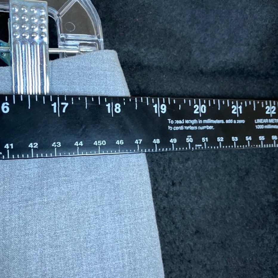 Talbots Talbots Womens Pants Gray High Rise Straight Leg Workwear Stretch 14 Size 36" / US 14 / IT 50 - 7 Thumbnail