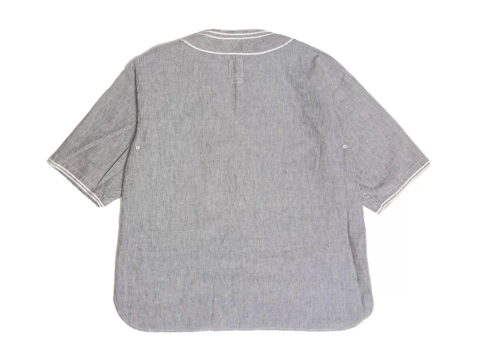 Visvim VISVIM 23SS DUGOUT Seersucker Oversized Drop-shoulder Navy 3 Size US L / EU 52-54 / 3 - 2 Thumbnail