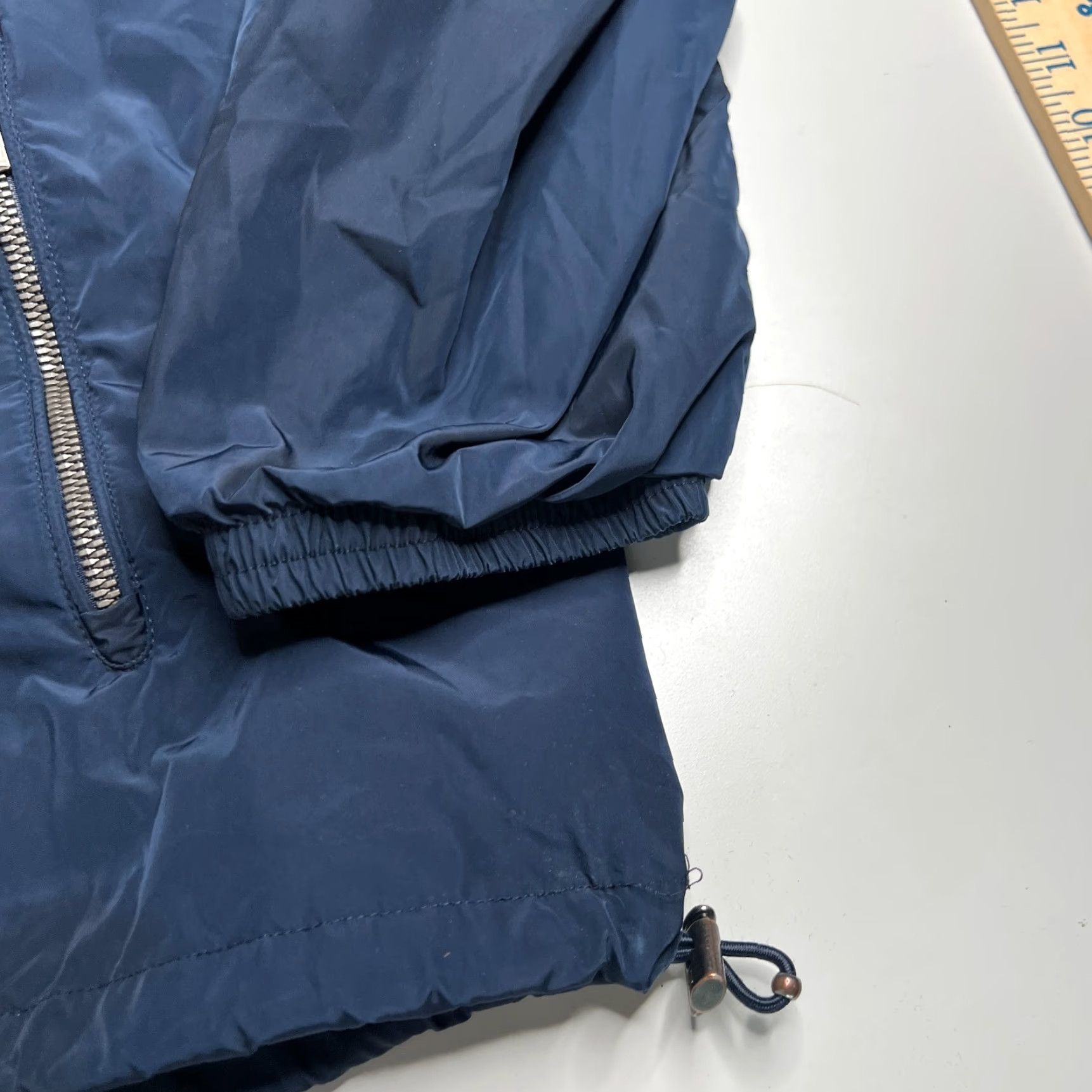 Polo Ralph Lauren Polo Ralph Lauren Windbreaker Jacket 1XB Navy Blue Nylon Full Zip Hooded Coat Mens Size US XL / EU 56 / 4 - 8 Thumbnail