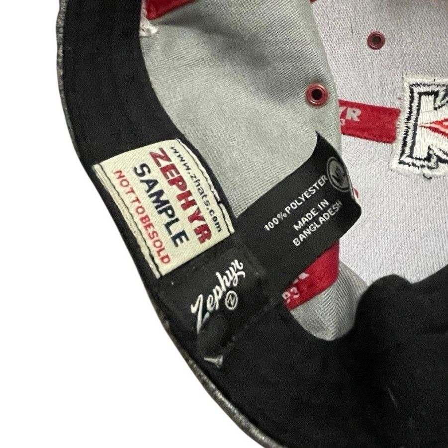 Zephyr Zephyr Mens University of Arizona Wildcats Red & Grey Hat Size ONE SIZE - 9 Thumbnail
