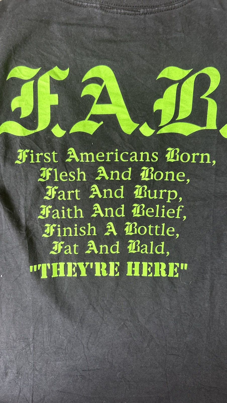 Other F.A.B. FIRST AMERICAN BORN TEE Size US S / EU 44-46 / 1 - 6 Thumbnail