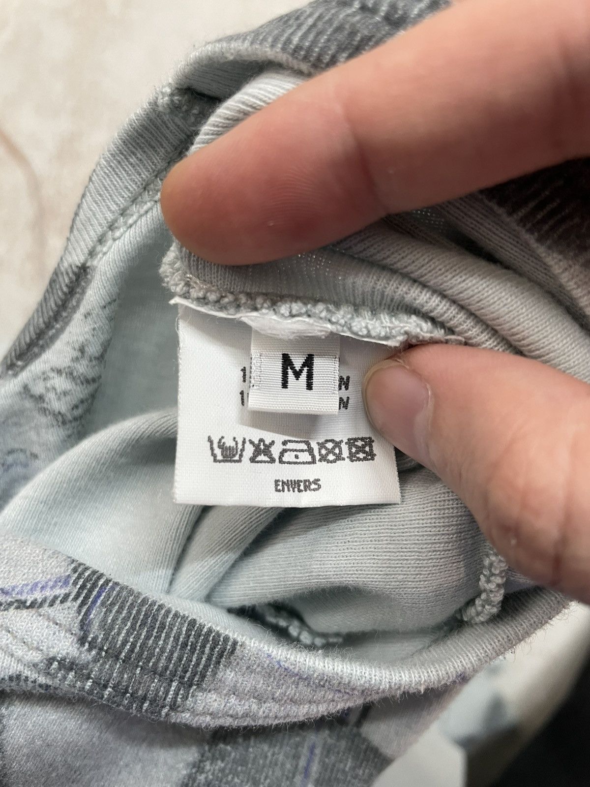 Maison Margiela Martin Margiela FW03 Artisanal Trompe L’Oeil Print T-shirt Size US M / EU 48-50 / 2 - 6 Thumbnail