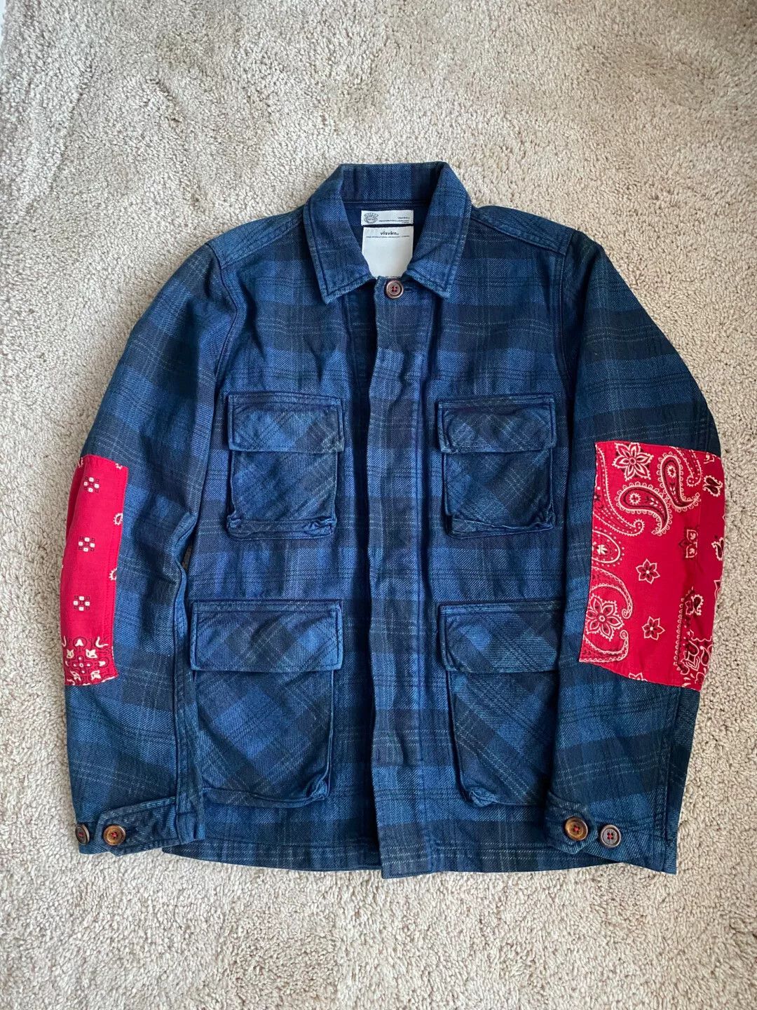 Visvim visvim indigo kilgore jacket 13SS Size US S / EU 44-46 / 1 - 1 Thumbnail