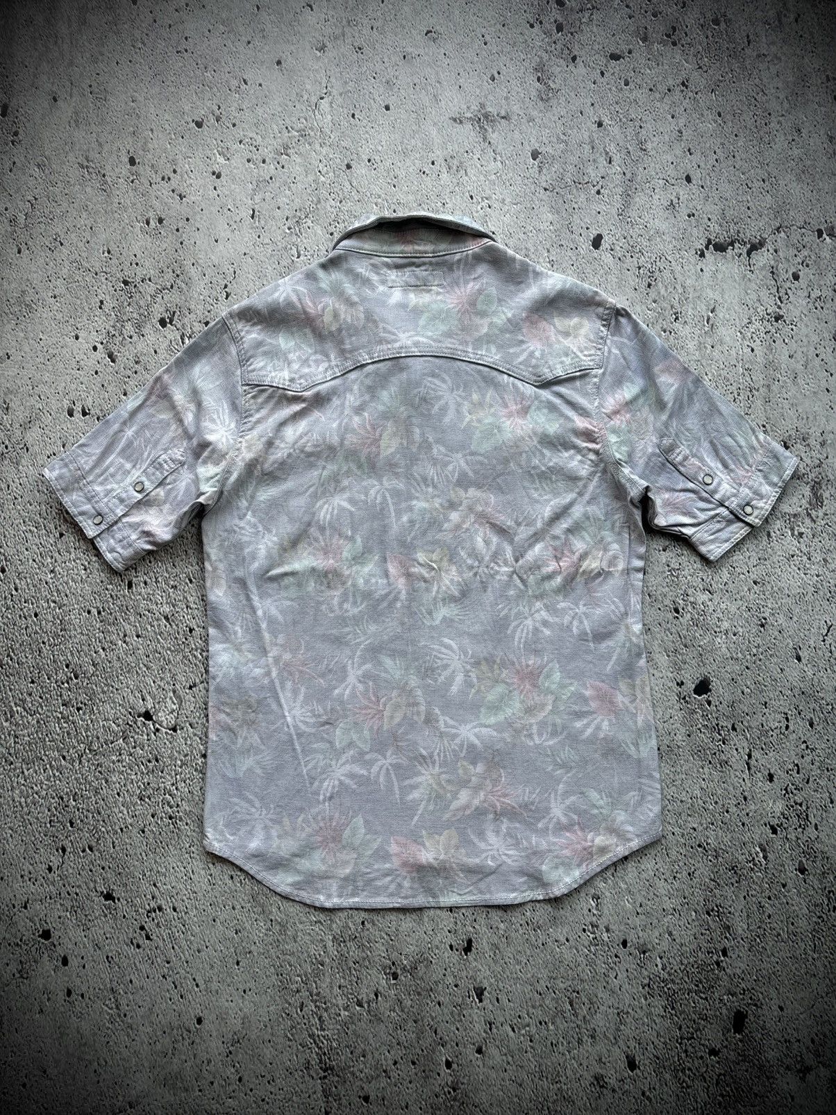 In The Attic Y2k In the attic homme floral hawaii style shirt Size US L / EU 52-54 / 3 - 4 Thumbnail