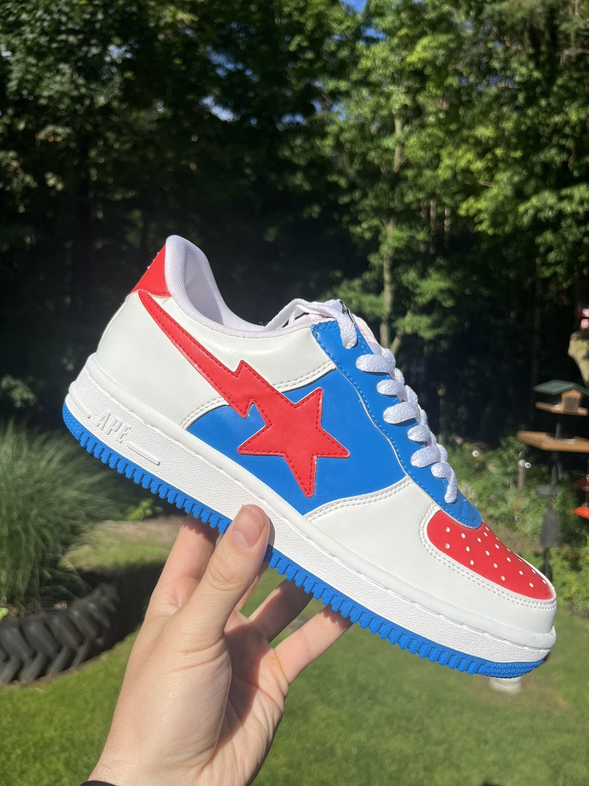 Bape RARE NIGO Bapesta 2005 Size 8.5 Size US 8.5 / EU 41-42 - 1 Thumbnail