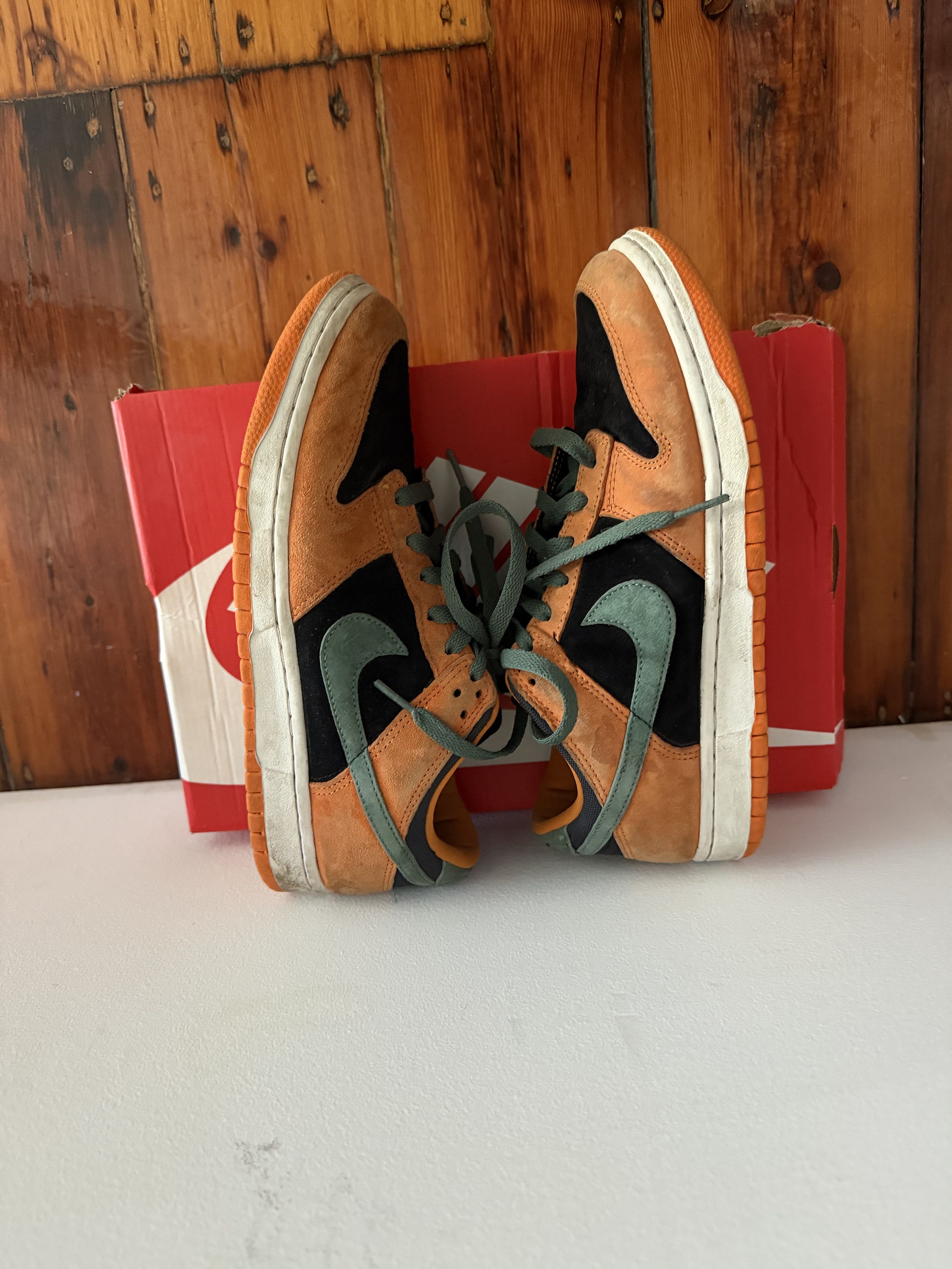Nike Nike Dunk Low Ceramic Orange Ugly Duckling Size US 8 / EU 41 - 9 Thumbnail