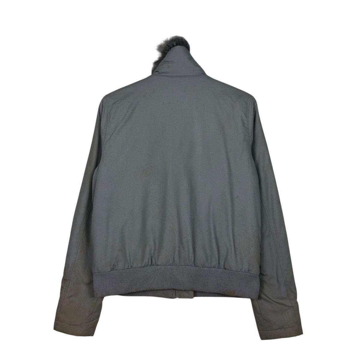 Fred Perry 📌Vintage Biker Jacket Rich Grey Fred Perry Mink Fur Collar Size US M / EU 48-50 / 2 - 9 Thumbnail