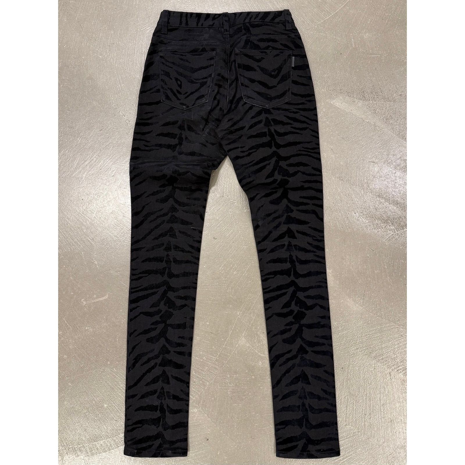 Saint Laurent Paris 2019 Saint Laurent skinny jeans with zebra print Size US 27 - 5 Thumbnail
