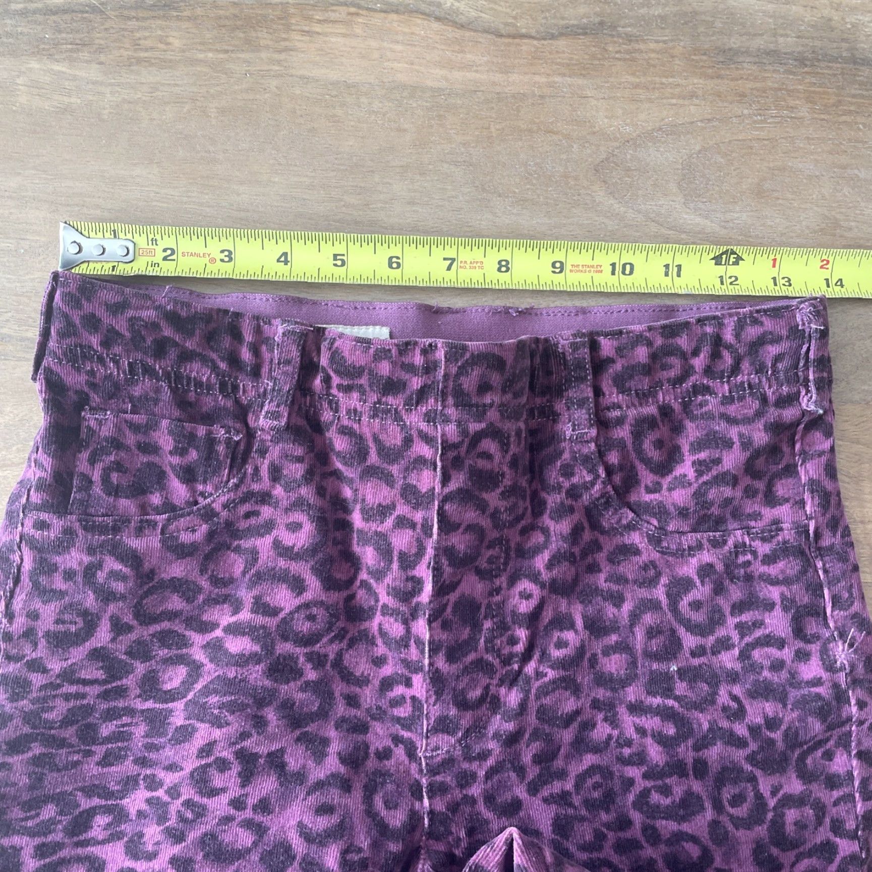 Vintage VINTAGE Pilcro The Pull-On Icon Corduroy Pants Womens 27x27 Pink Leopard Jeans 80s Animals Bohemian Hippie Cowboy Music Girls Womens Size 27" / US 4 / IT 40 - 7 Thumbnail