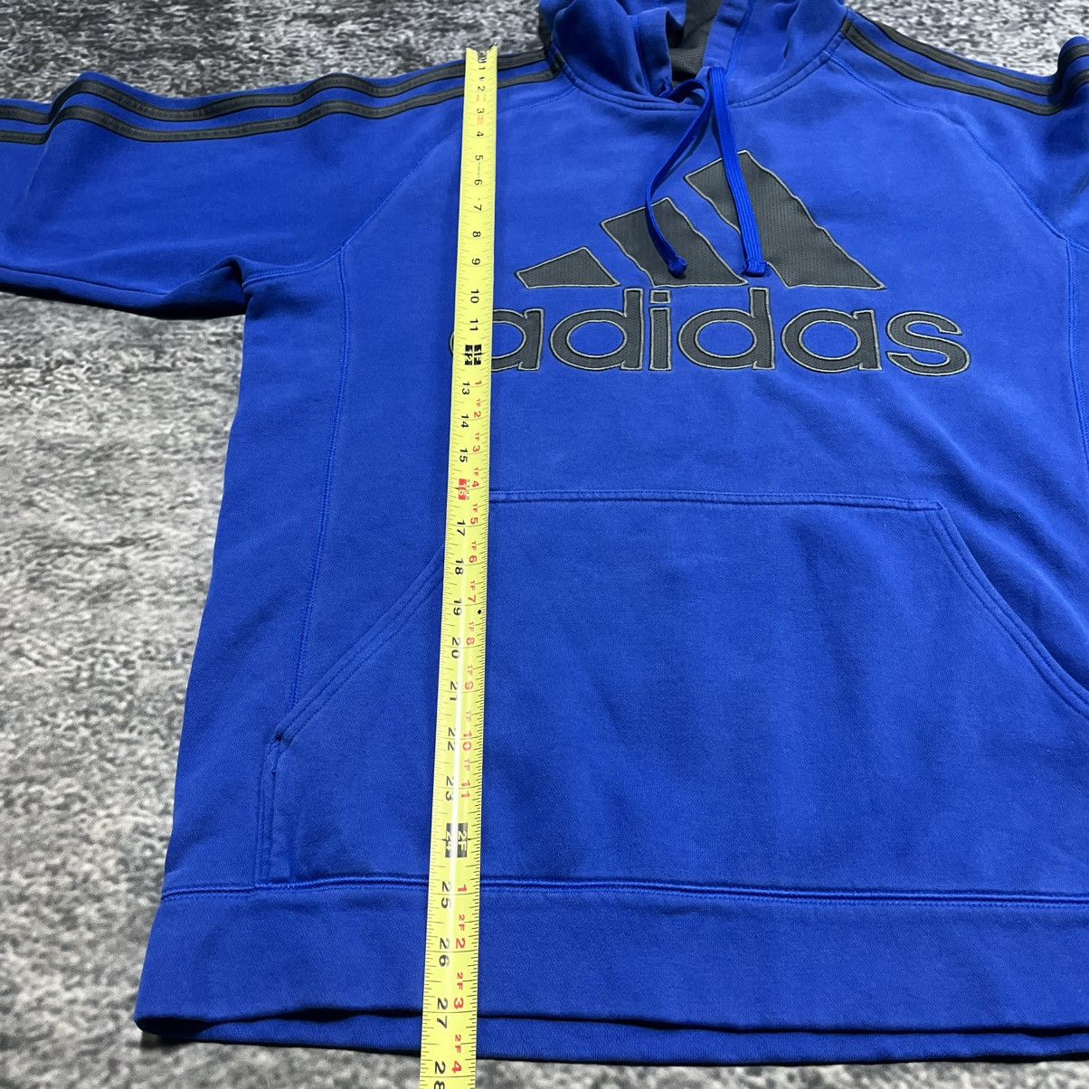 Adidas Vintage Y2K Adidas Blue Spellout Skater Hoodie Size Medium Size US M / EU 48-50 / 2 - 11 Thumbnail