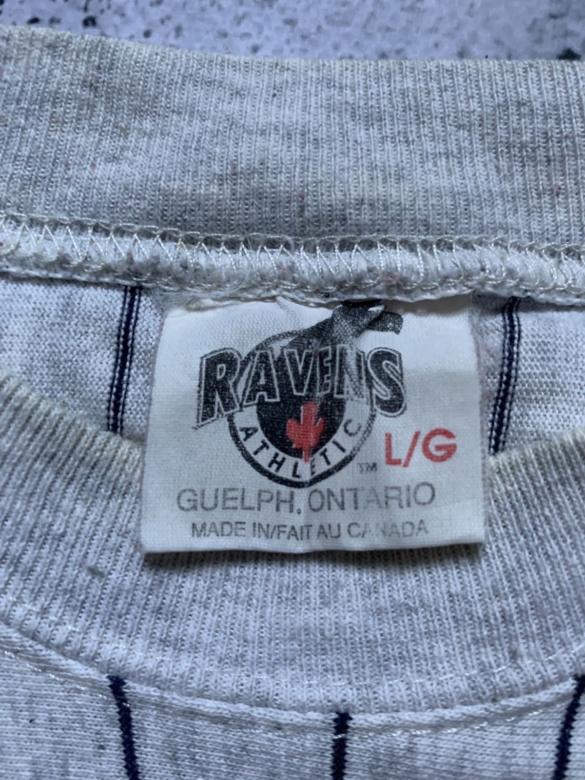 NHL 🇨🇦 Vintage 1991 Ravens NHL Canada Hockey Jersey Tee T-shirt Size US L / EU 52-54 / 3 - 9 Thumbnail