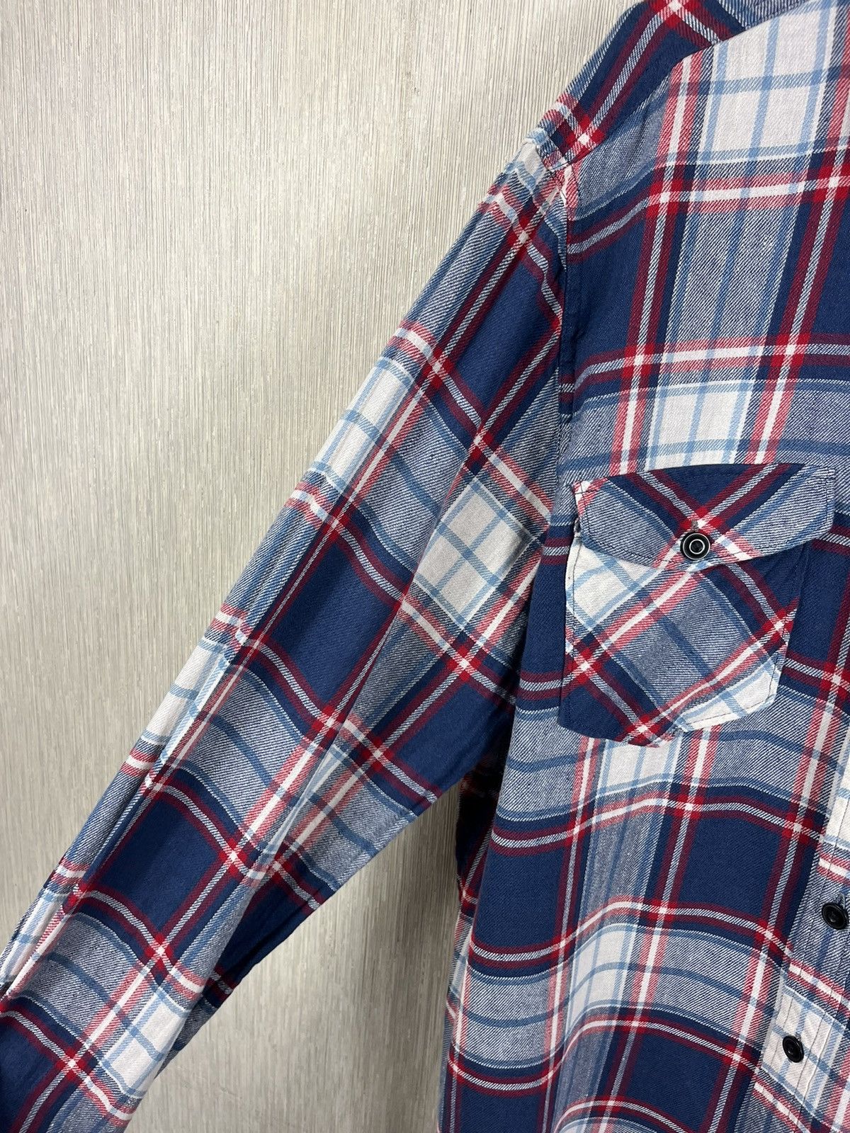 Denim & Supply Ralph Lauren × Flannel × Ralph Lauren Ralph Lauren denim& supply linen flannel checked plaid shirt Size US XL / EU 56 / 4 - 11 Thumbnail
