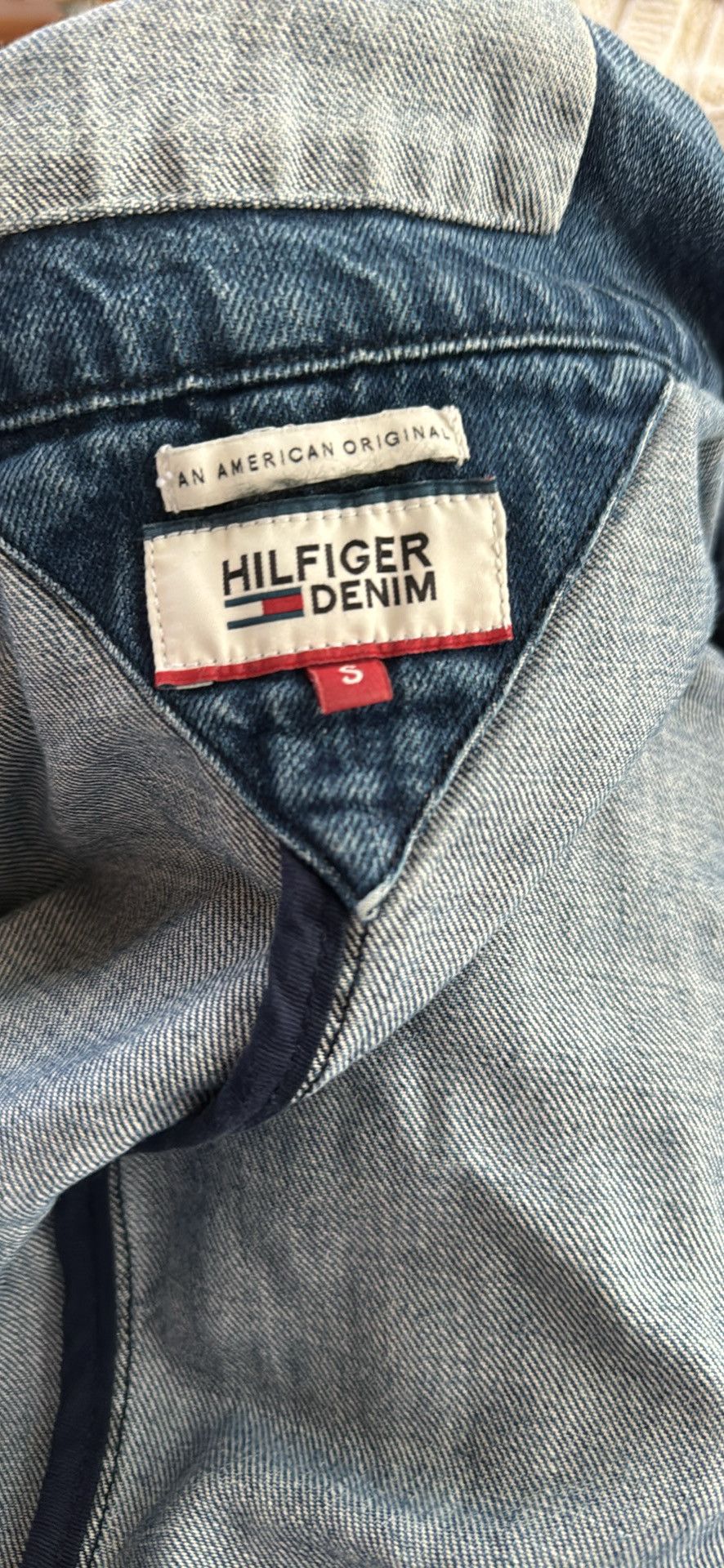 Tommy Jeans Oversized Tommy Jeans Denim Jacket Size US L / EU 52-54 / 3 - 3 Thumbnail
