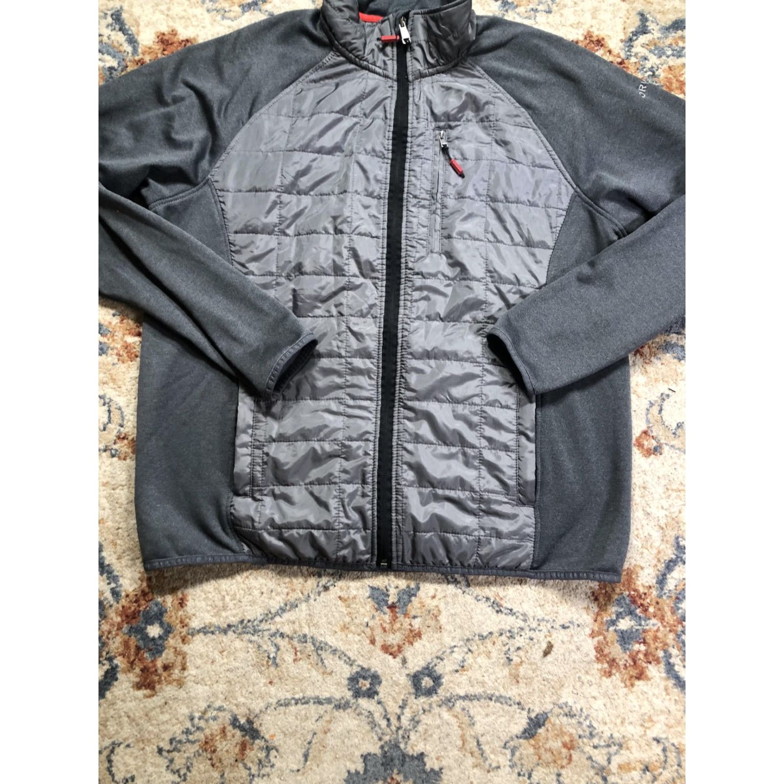 Orvis Orvis Classic Collection Jacket Mens L Gray Quilted Fleece Full Zip Outdoor Lightweight Insulated Size US L / EU 52-54 / 3 - 5 Thumbnail