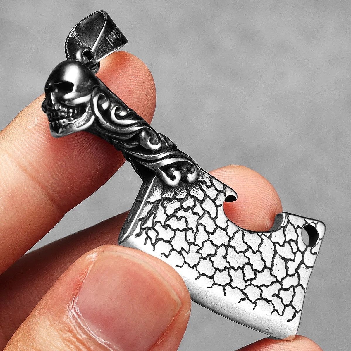 Other Skull Knife Pendant Accessories Necklace Gifts For Him Size ONE SIZE - 1 Thumbnail