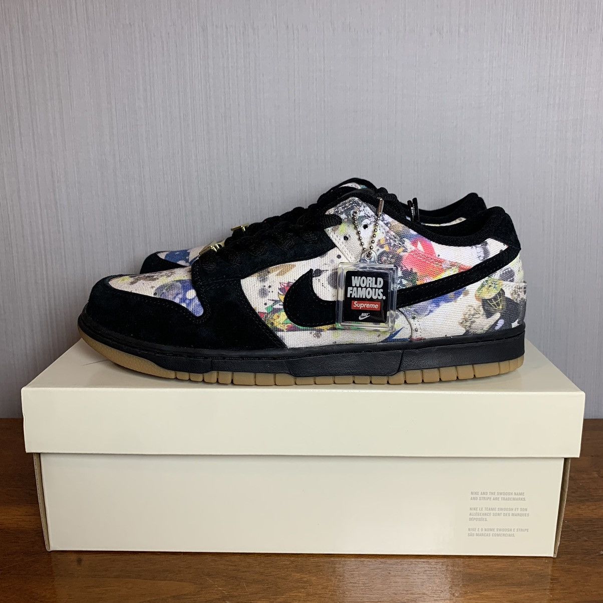 Nike × Supreme Supreme Nike SB Dunk Low Rammellzee Size US 10.5 / EU 43-44 - 1 Thumbnail