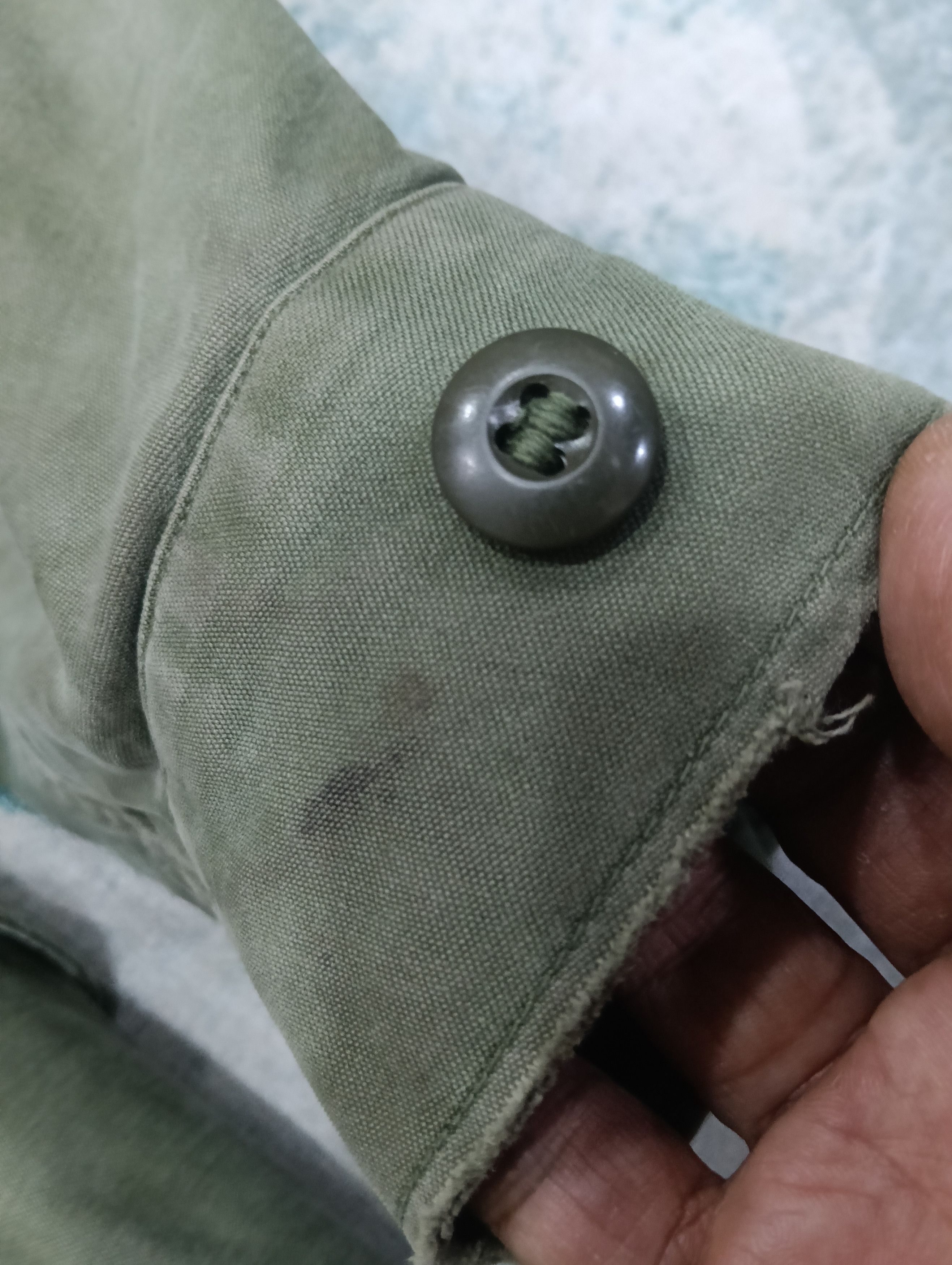 Vintage True Vintage M51 Field Jacket Sateen Olive Green Size US XL / EU 56 / 4 - 15 Thumbnail