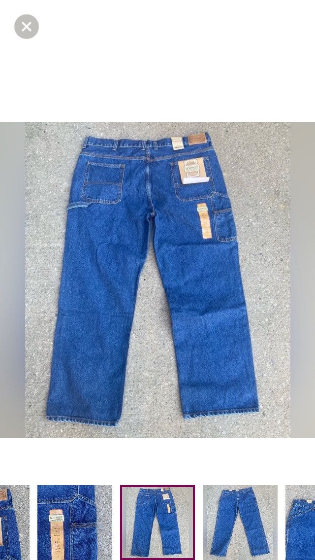 SCHMIDT Schmidt Bundle of 2 Workwear Utility Jeans 42X32 Size US 42 / EU 58 - 10 Thumbnail