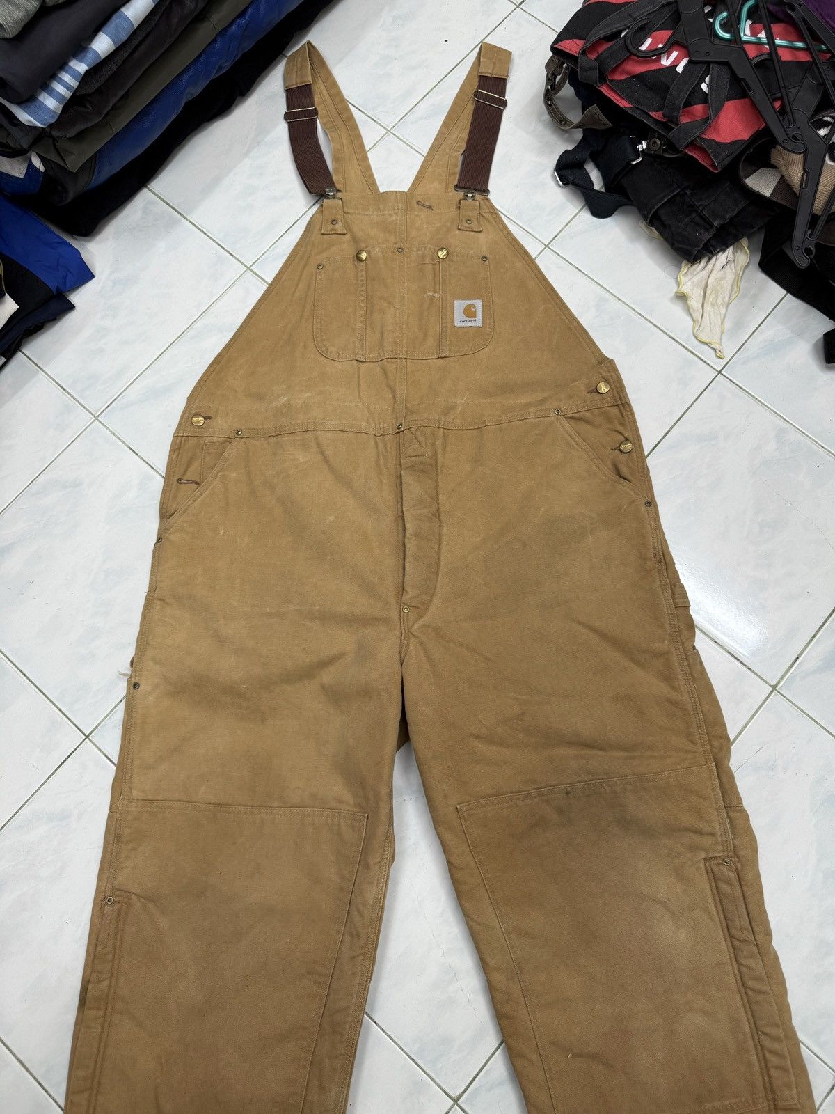 Carhartt 🔥🔥🔥ARCHIVE VINTAGE CARHARTT JUMPSUIT/OVERALL SIZE XL Size US 44 / EU 60 - 3 Thumbnail