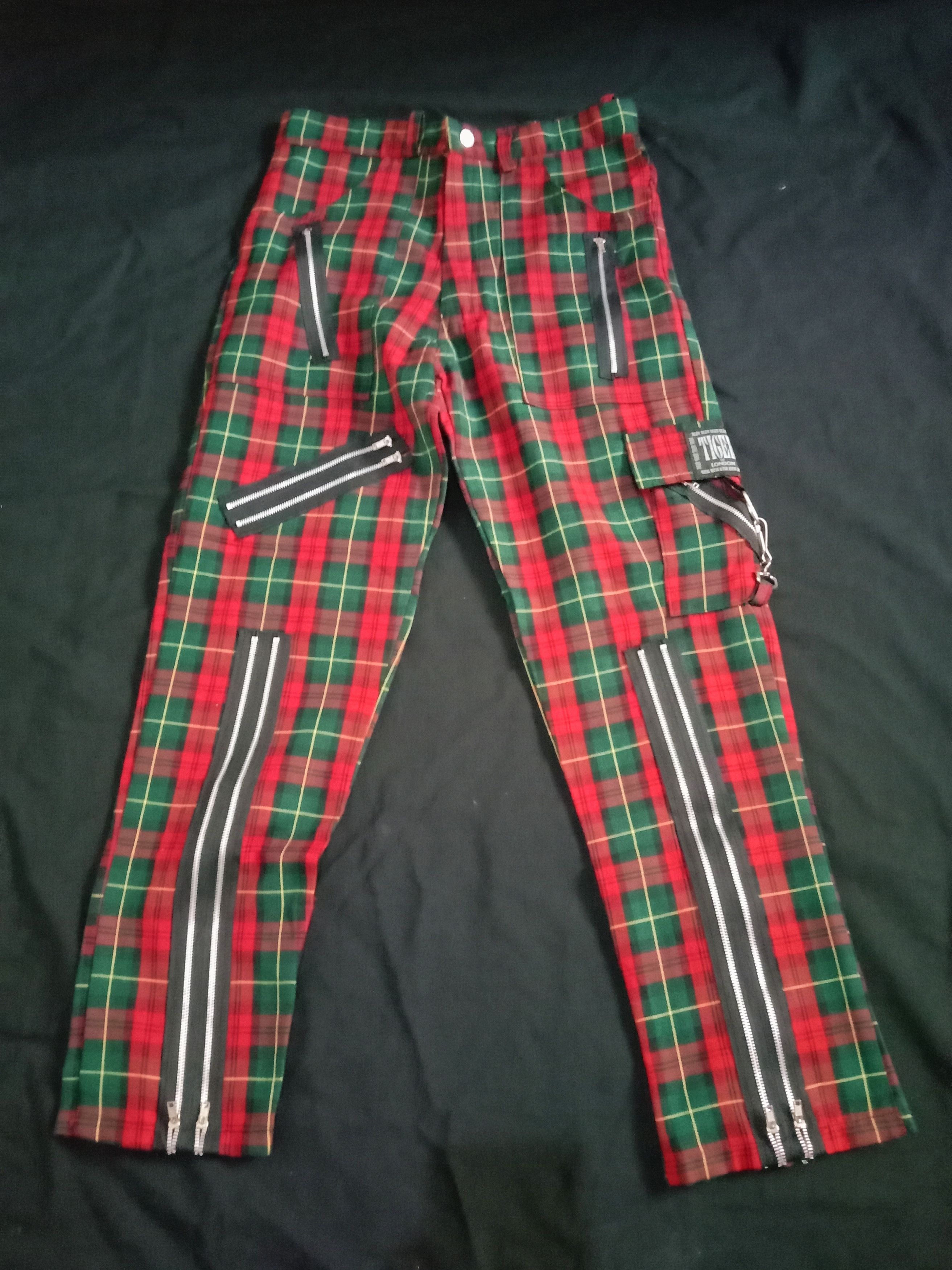 Vintage Tiger of London Skinhead England Punk Ramones Sex Pistols Size US 30 / EU 46 - 1 Thumbnail