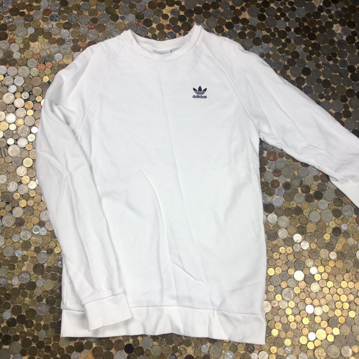 Adidas Adidas Vintage crewneck sweatshirt Size US S / EU 44-46 / 1 - 1 Thumbnail