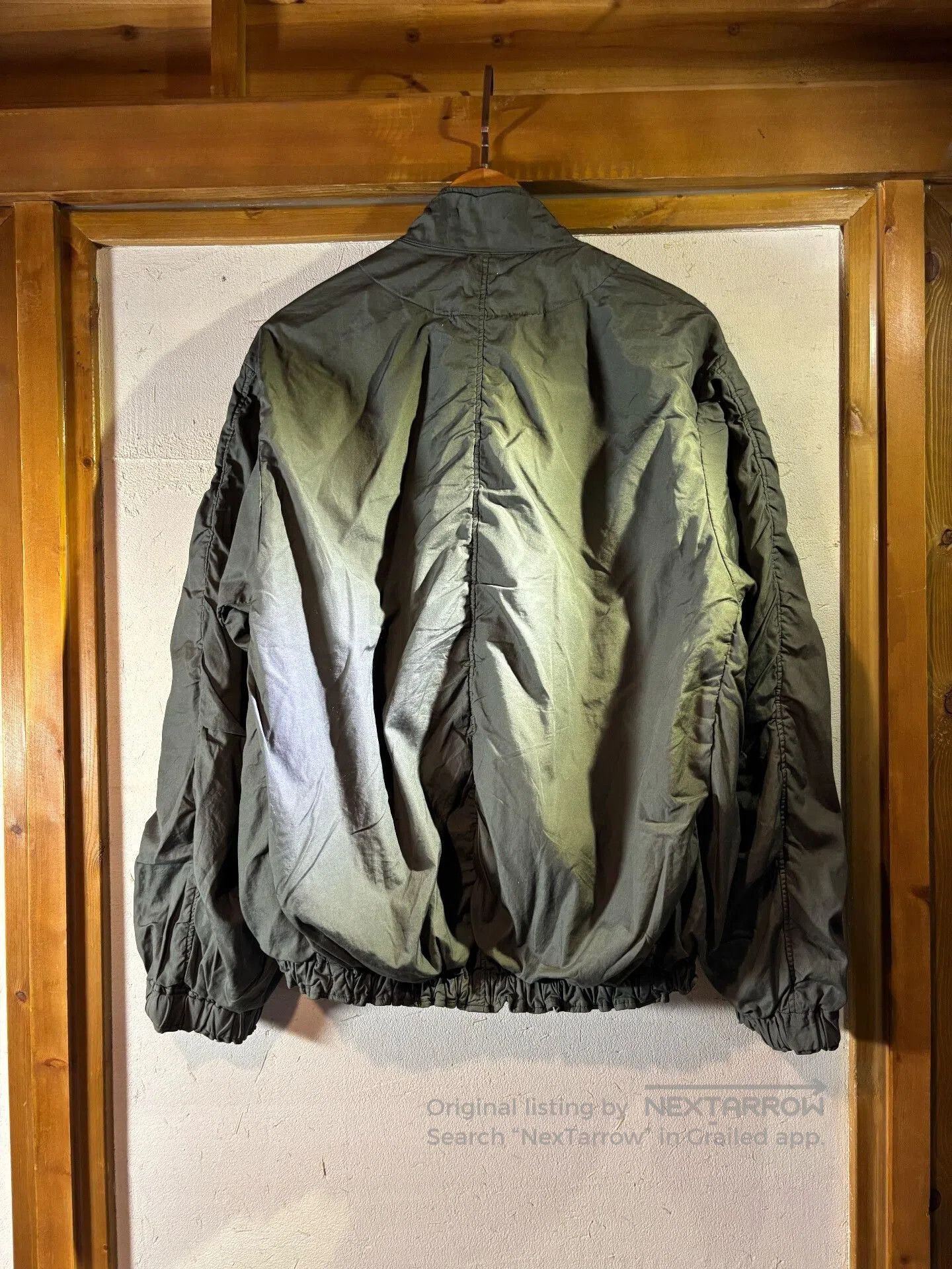 Natural Issue Issuethings Pleated Short Wide Flight Jacket. Size US M / EU 48-50 / 2 - 7 Thumbnail