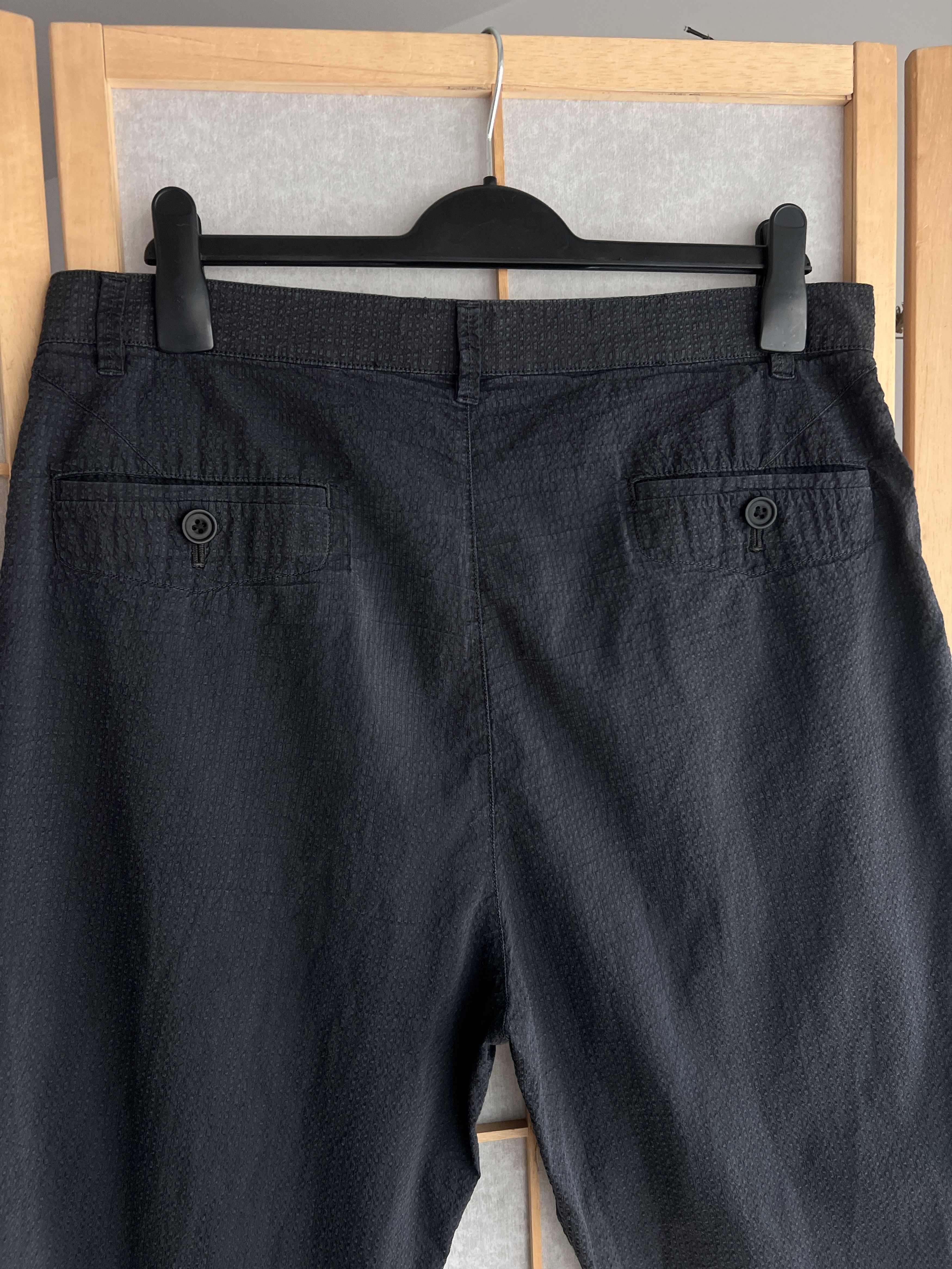 Helmut Lang Rare! Helmut Lang structure cropped pants faded distressed L Size US 34 / EU 50 - 22 Thumbnail